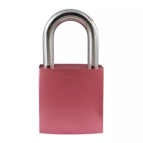 Liebesschloss rose-rosa Aluminium