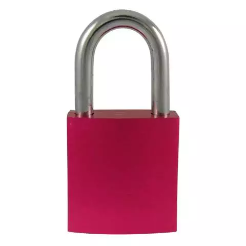 Liebesschloss pink Aluminium